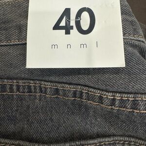 MNML Dark Gray Men's Jeans